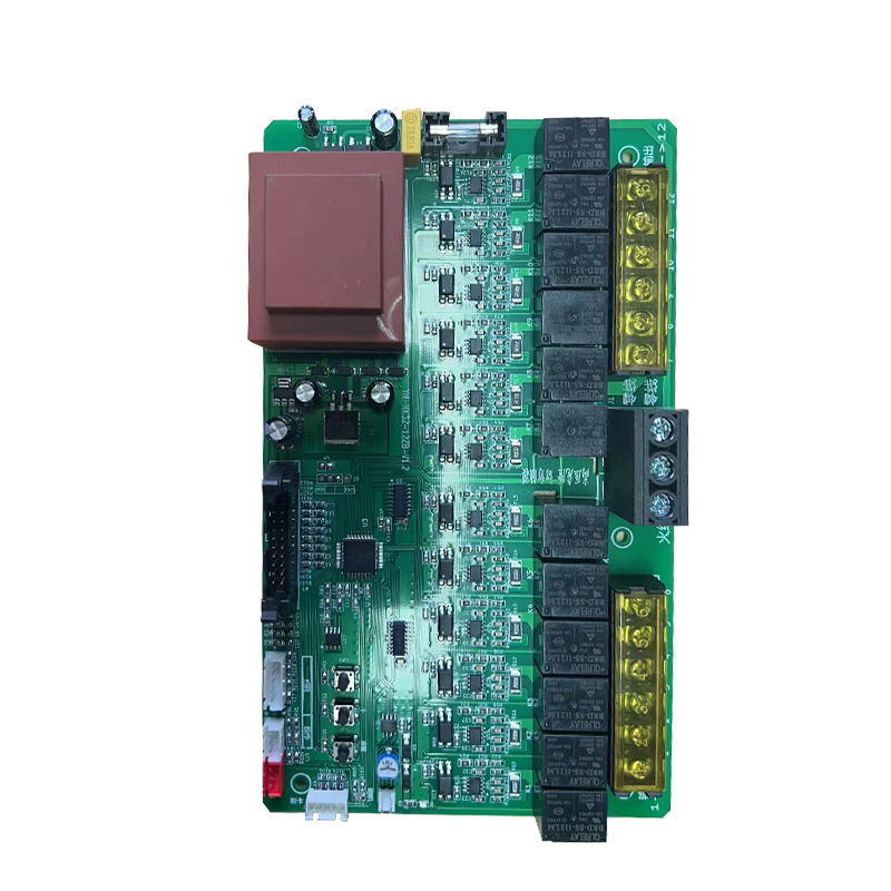福建电瓶车12路充电桩PCBA电路板方案开发刷卡扫码控制板带后台小程序